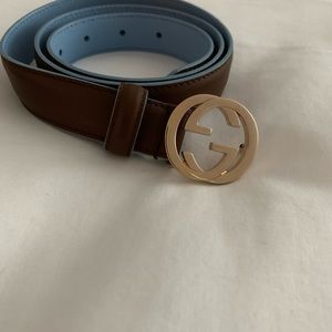 Gucci leather belt